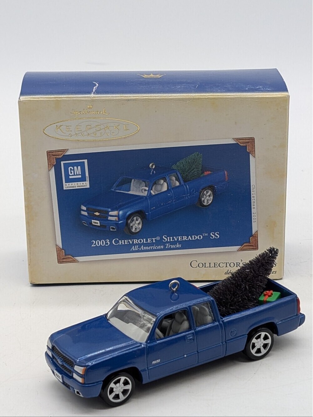 2005 Hallmark Ornament 2003 Chevrolet Silverado SS All-American Trucks #11